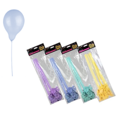 Helium Balloons with Sticks 10's